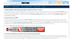 Desktop Screenshot of bestfreevpn.net