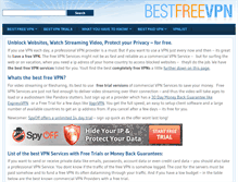 Tablet Screenshot of bestfreevpn.net